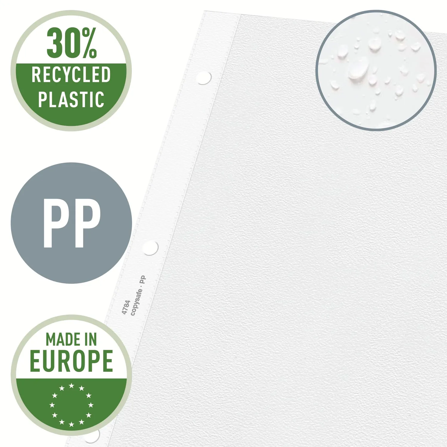 Leitz Cartellina portadocumenti A4 PP trasparente 0,13 mm