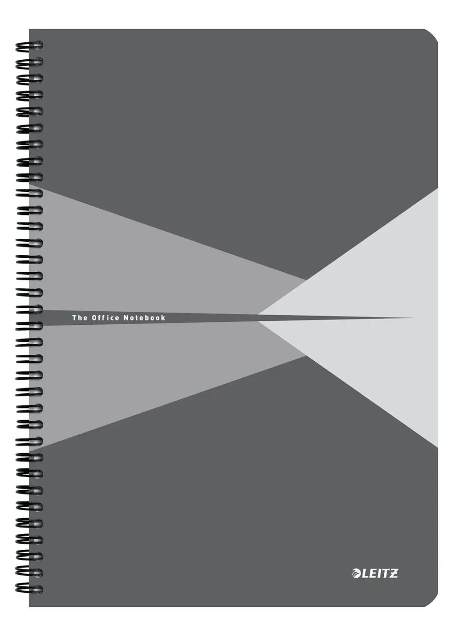 Leitz Office 46471085 quaderno spirale A4 quadretti grigio