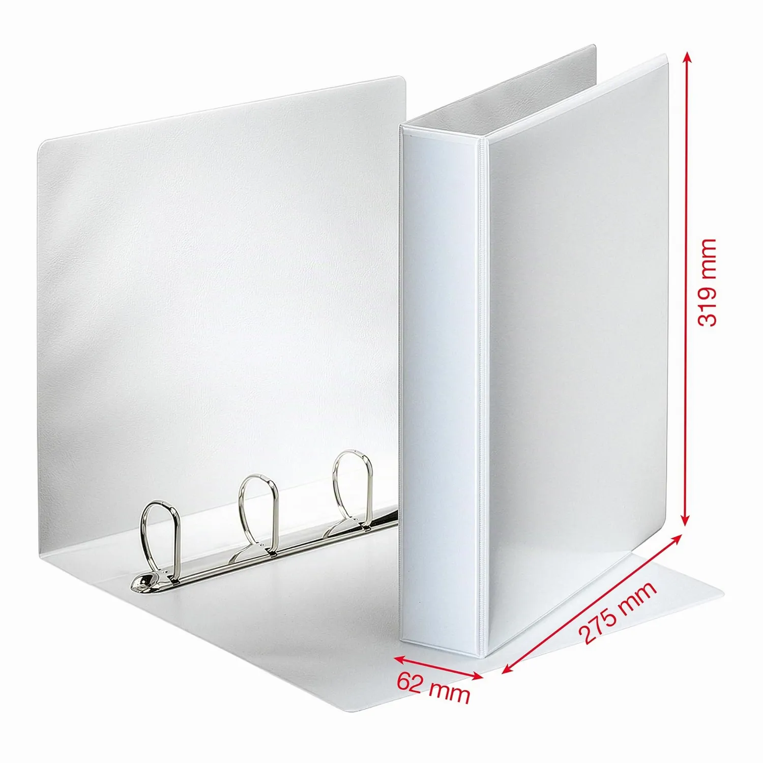 Esselte Essentials 49704 raccoglitore A4 dorso 6 cm bianco