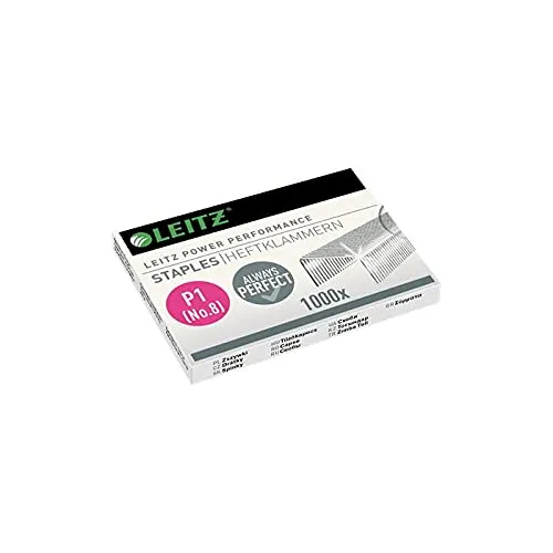 Leitz 55780000 Punti Metallici n.8 6/4 acciaio 12x1000