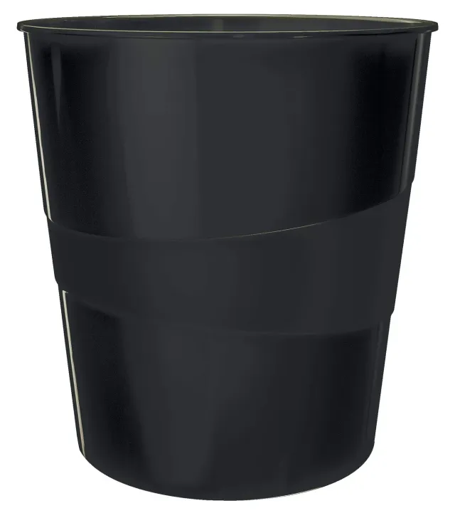 Leitz Recycle 53280095 cestino gettacarte 15 L nero riciclabile