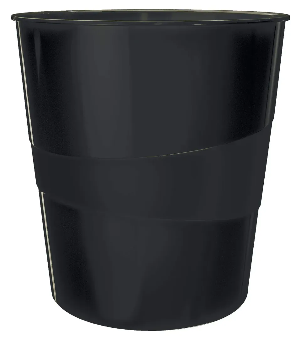 Leitz Recycle 53280095 cestino gettacarte 15 L nero riciclabile