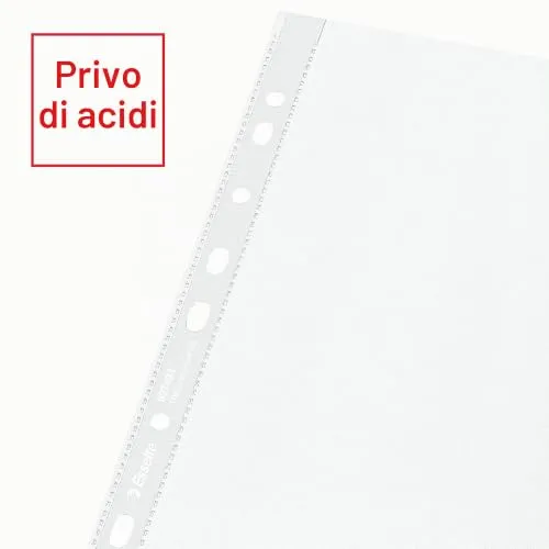 Esselte Office 628214 Buste Perforate A4 20 pz Antiriflesso