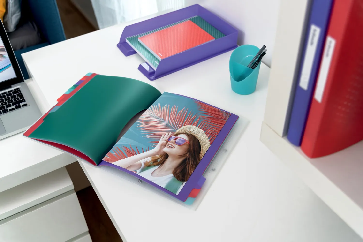 Esselte Colour'Breeze quaderno 12 divisori A4 multicolore elastico