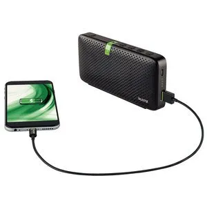 Leitz 65190095 cassa bluetooth conferenza nera portatile