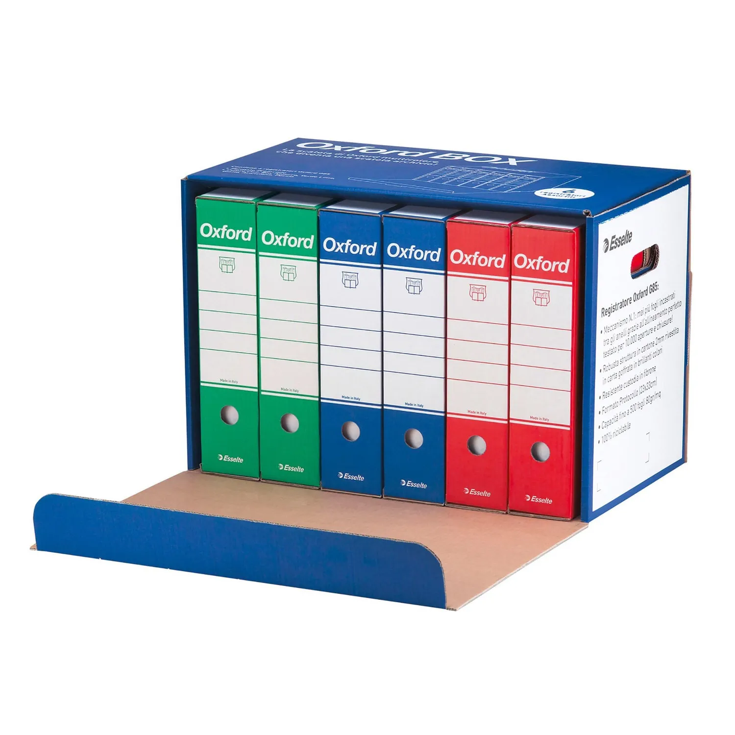Esselte Oxford Smart buste trasparenti A4 lucide 400 pezzi