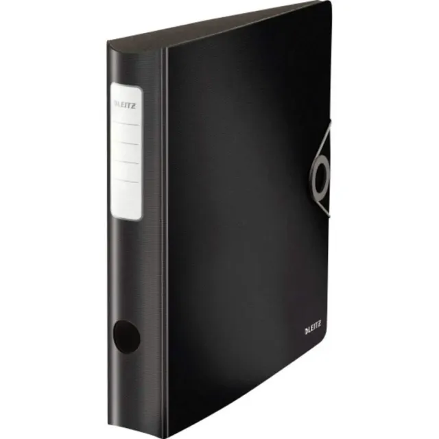 Leitz Active Solid 10481095 Raccoglitore a Leva A4 65 mm Nero 350 fogli