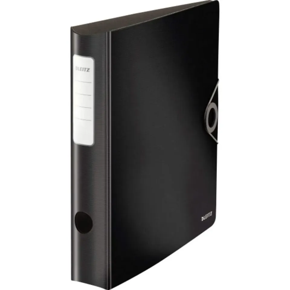 Leitz Active Solid 10481095 Raccoglitore a Leva A4 65 mm Nero 350 fogli