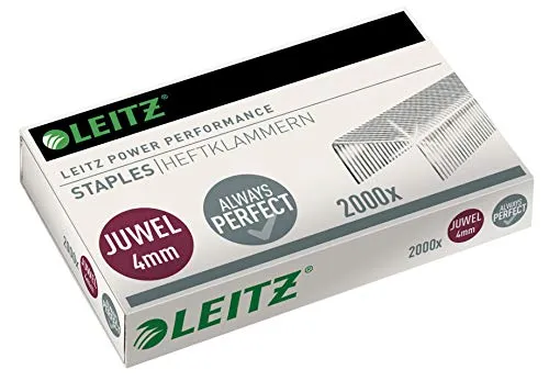 Leitz Ergo WOW Juwel punti 4 mm acciaio zincato 2000 pz