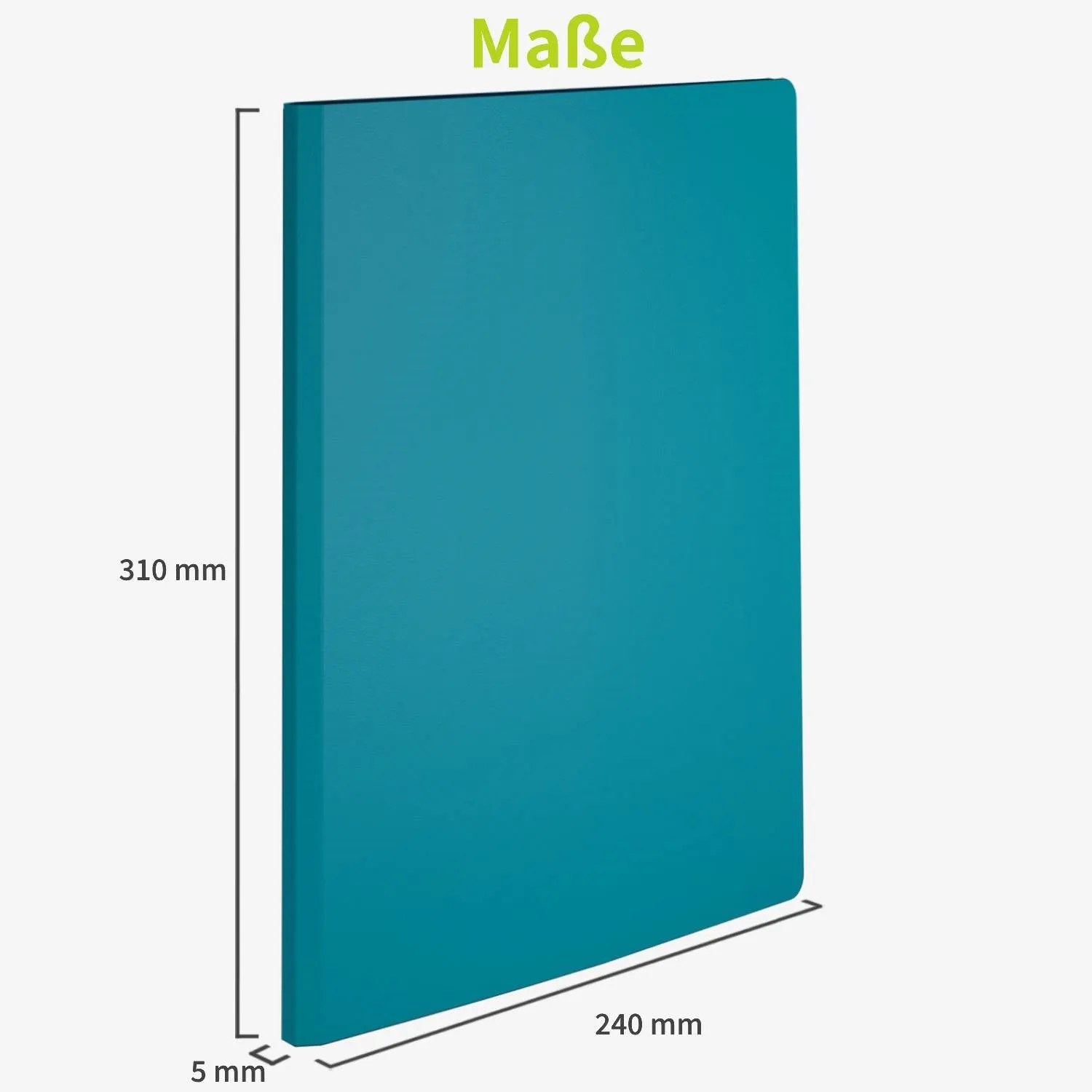 Acropaq portalistini A4 30 buste verde