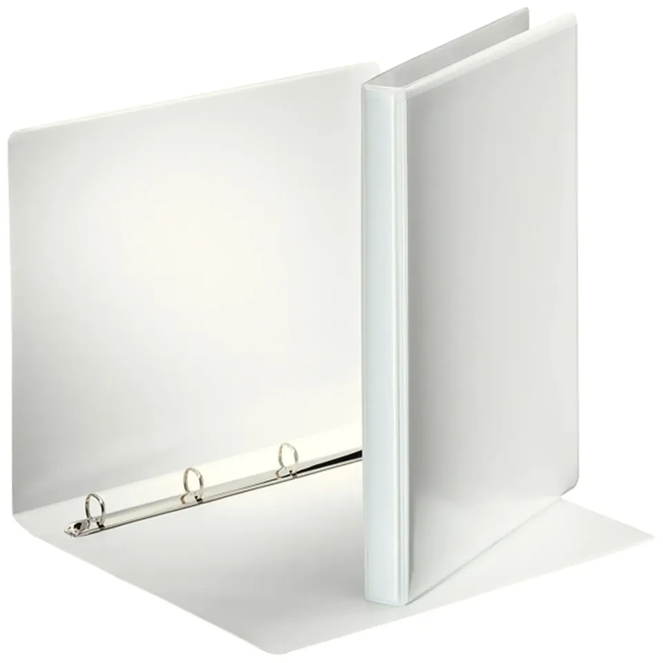 Esselte Essentials Panorama 49700 raccoglitore 4 anelli bianco 3 cm