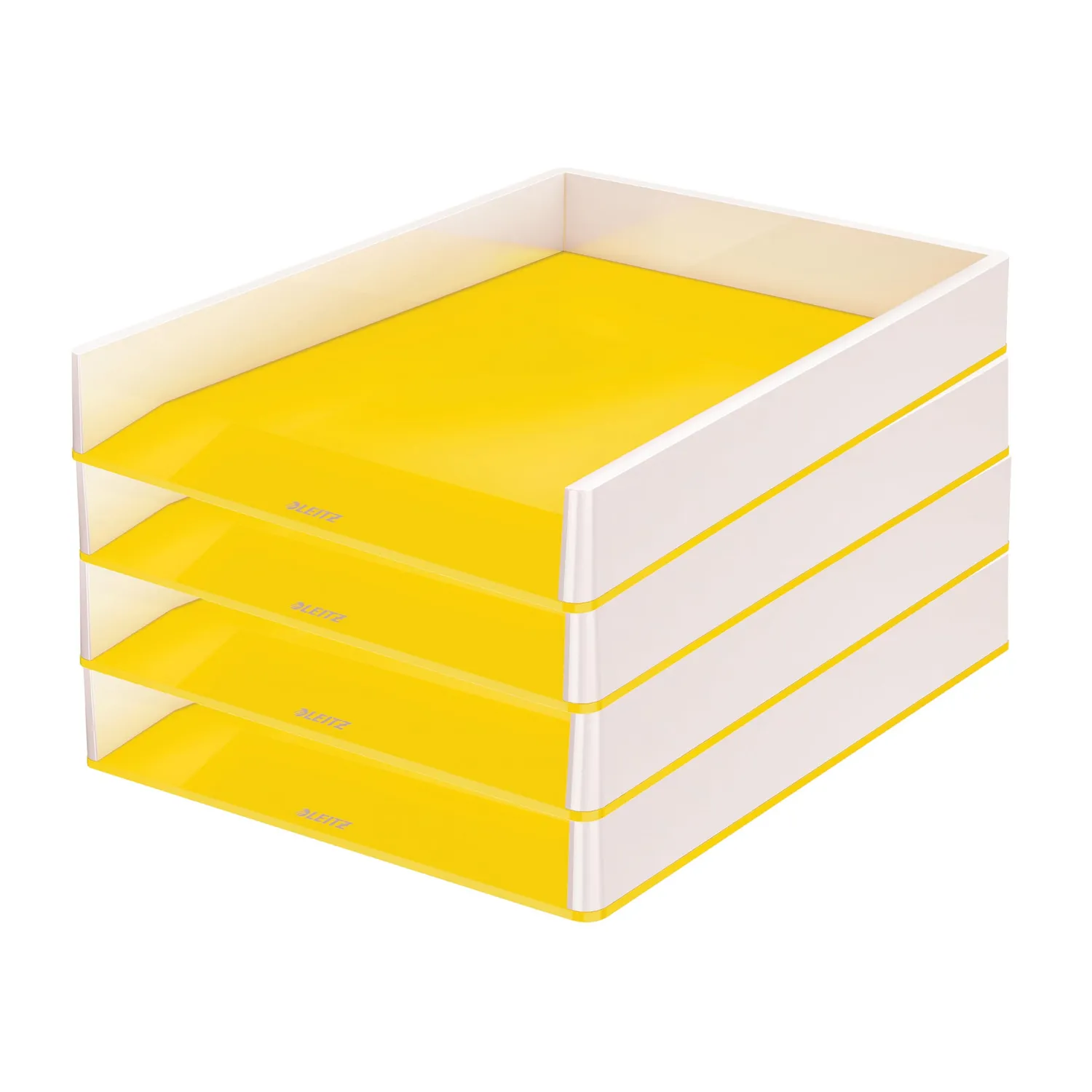 Leitz Ergo WOW 53611036 vaschetta portacorrispondenza bianco blu A4