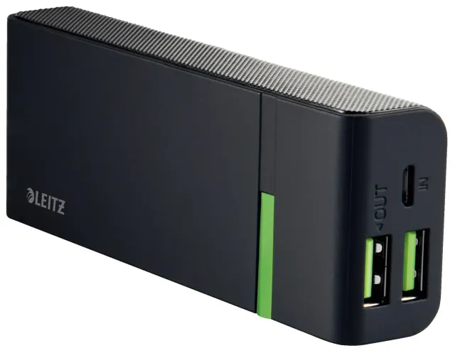 Leitz Complete 63120095 powerbank 5200 mAh nero 2 USB