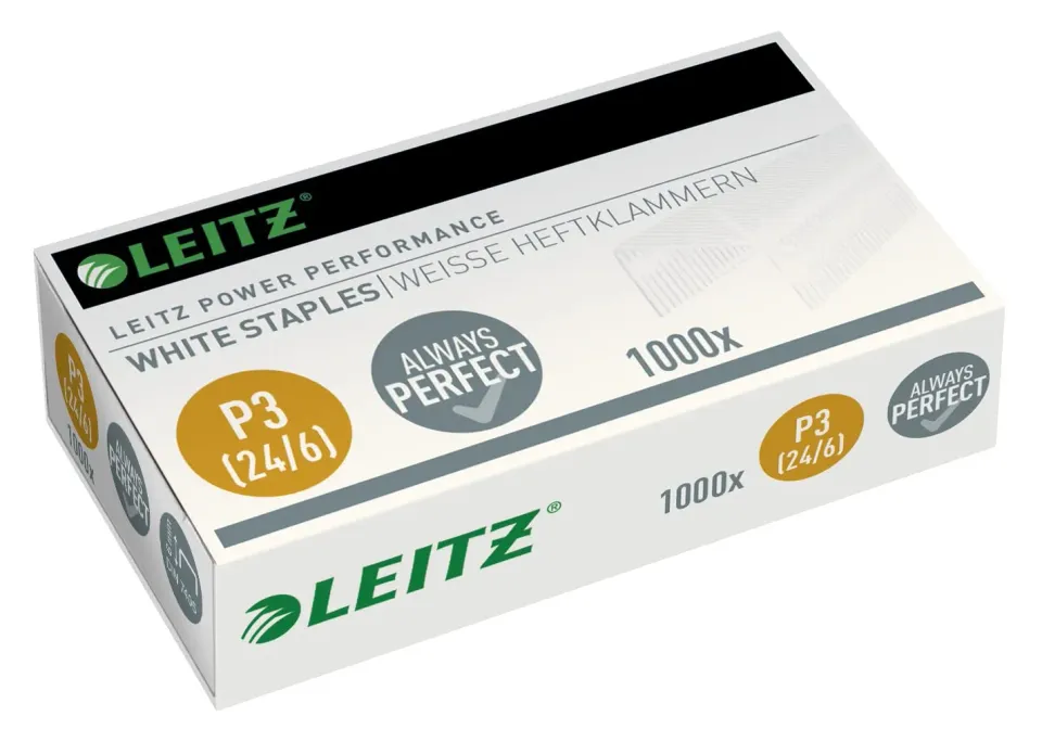 Leitz Ergo WOW Power Performance P3 24/6 punti bianchi 1000 pz 30 fogli