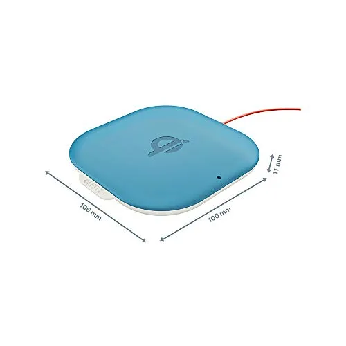 Leitz Cosy 64790061 caricatore wireless Qi blu calmo USB