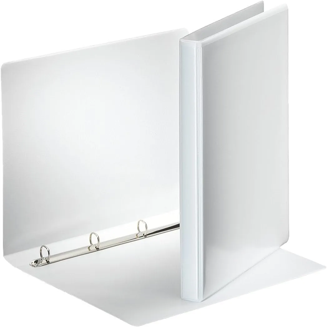 Esselte Essentials Panorama 49700 raccoglitore 4 anelli bianco 3 cm
