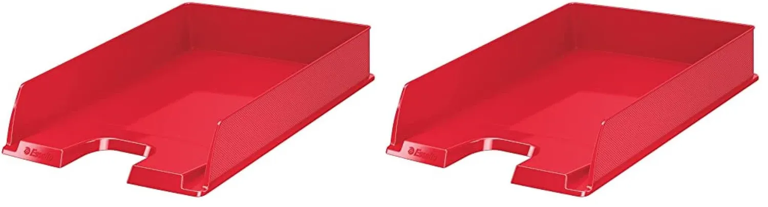 Esselte Europost VIVIDA 623607 vaschetta A4 rosso portadocumenti