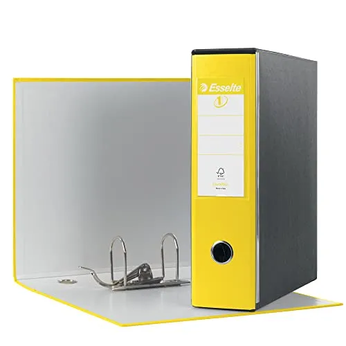 Esselte Eurofile G53 registratore giallo 8cm 6 pezzi