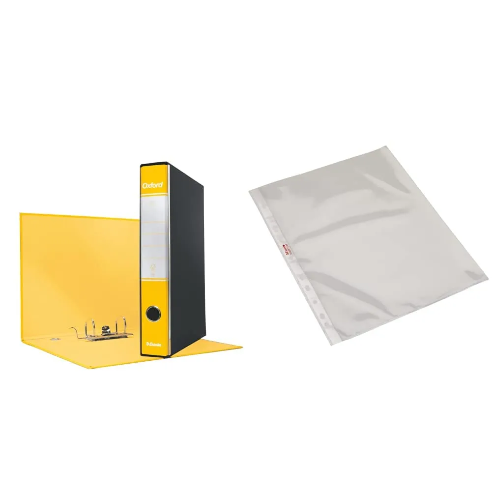 Oxford G83 registratori a leva arancione 6 pz dorso 8 cm