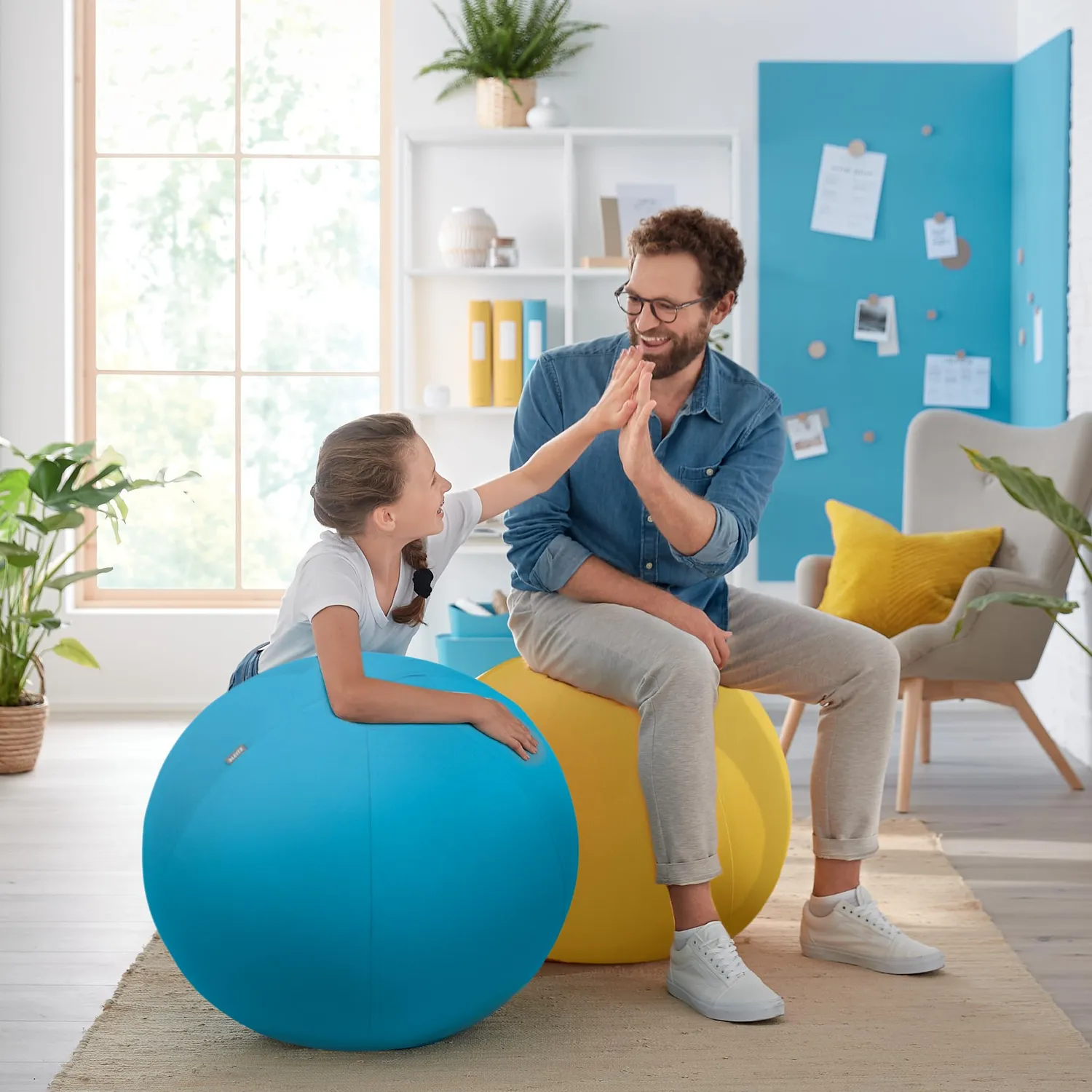 Leitz Ergo Cosy Active 52790089 Palla Seduta 65 cm Grigio