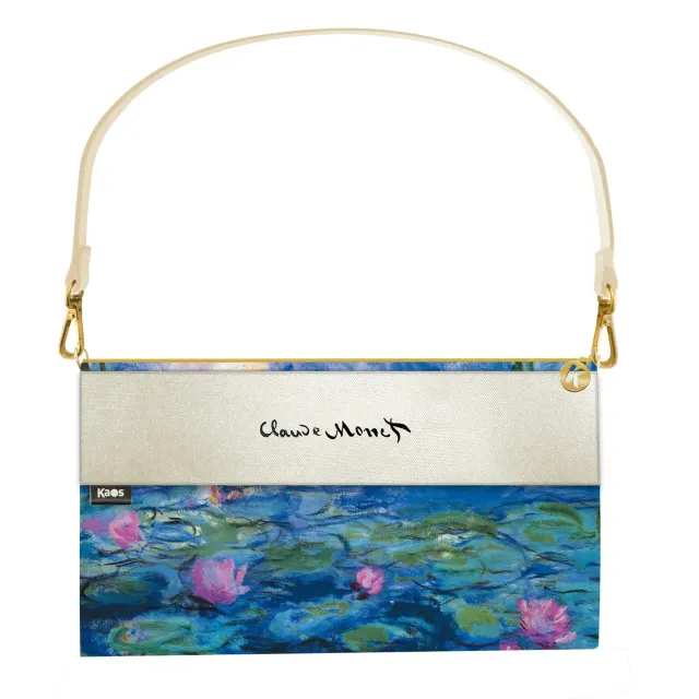 Kaos Hand Pochette Ninfee pochette donna 26x15 stampa Monet