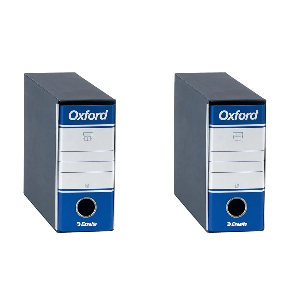 Oxford G81 390781180 registratore memorandum leva verde 8 cm