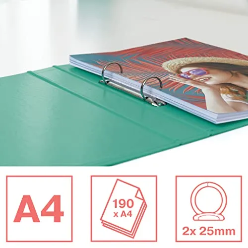 Esselte Colour'Breeze raccoglitore 2 anelli A4 verde