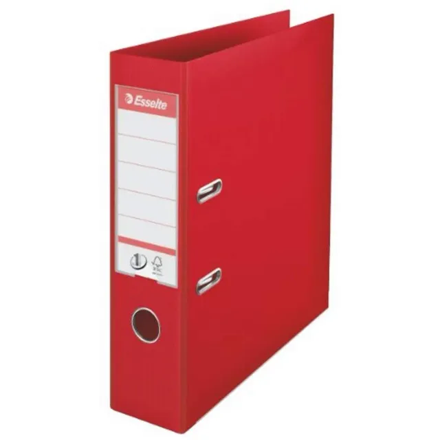 Esselte Oxford 811330 Raccoglitore a Leva Rosso A4 Dorso 75 mm