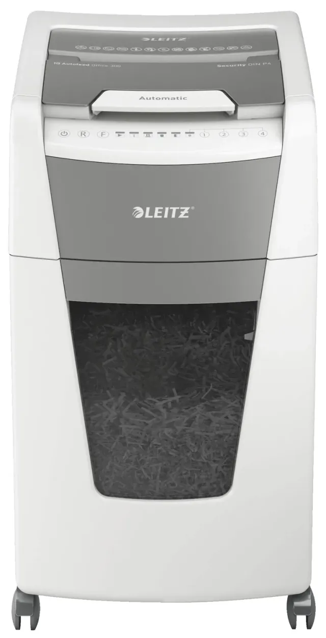 Leitz IQ AutoFeed Office 300 distruggidocumenti P4