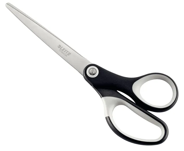 Leitz Ergo WOW 54166095 forbici titanio 180 mm nere