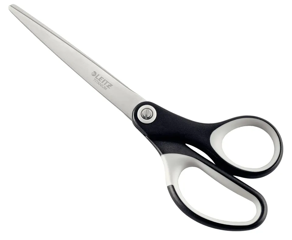 Leitz Ergo WOW 54166095 forbici titanio 180 mm nere
