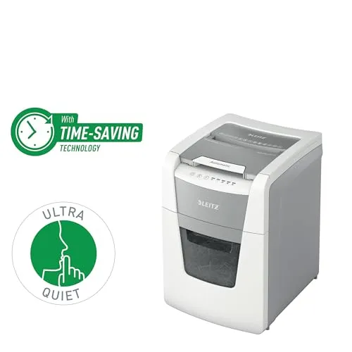 Leitz IQ Autofeed 100 distruggidocumenti P5 automatico 100 fogli