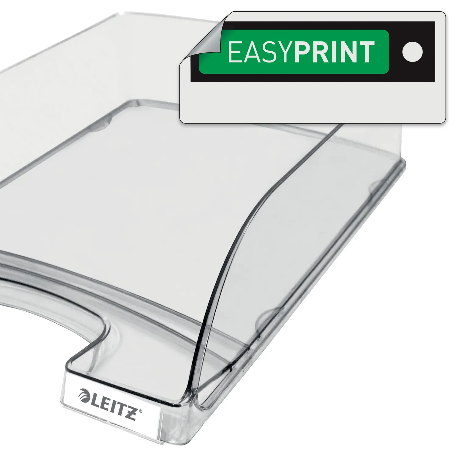 Leitz Plus 52270203 vaschetta A4 trasparente satinata