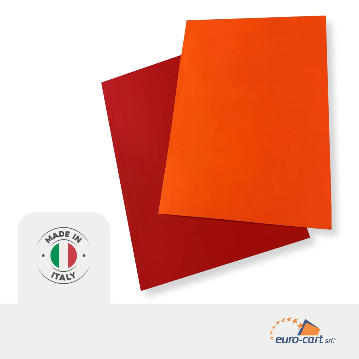 Eurocart cartelline 3 lembi A4 200 g 8 colori 30 pezzi