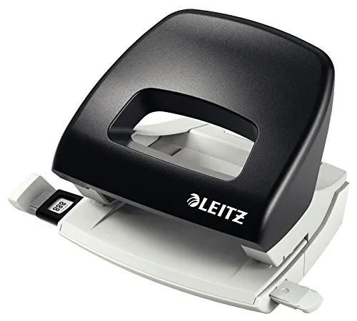 Leitz Eins Zwei NeXXt 50386095 perforatrice 2 fori nero 16 fogli