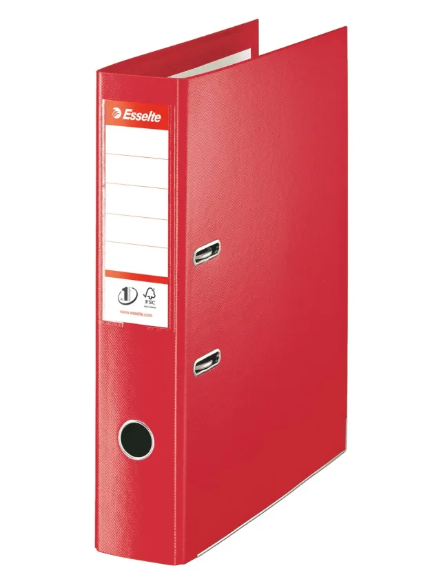Esselte No.1 Power raccoglitore A4 rosso 75 mm 500 fogli