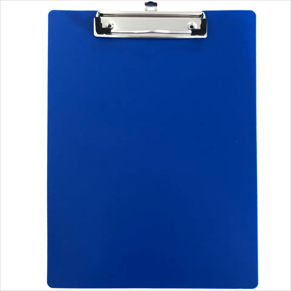 ACROPAQ Portablocco A4 blu scuro rigido