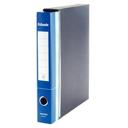 Esselte Essentials registratore 23x33 blu dorso 5 cm