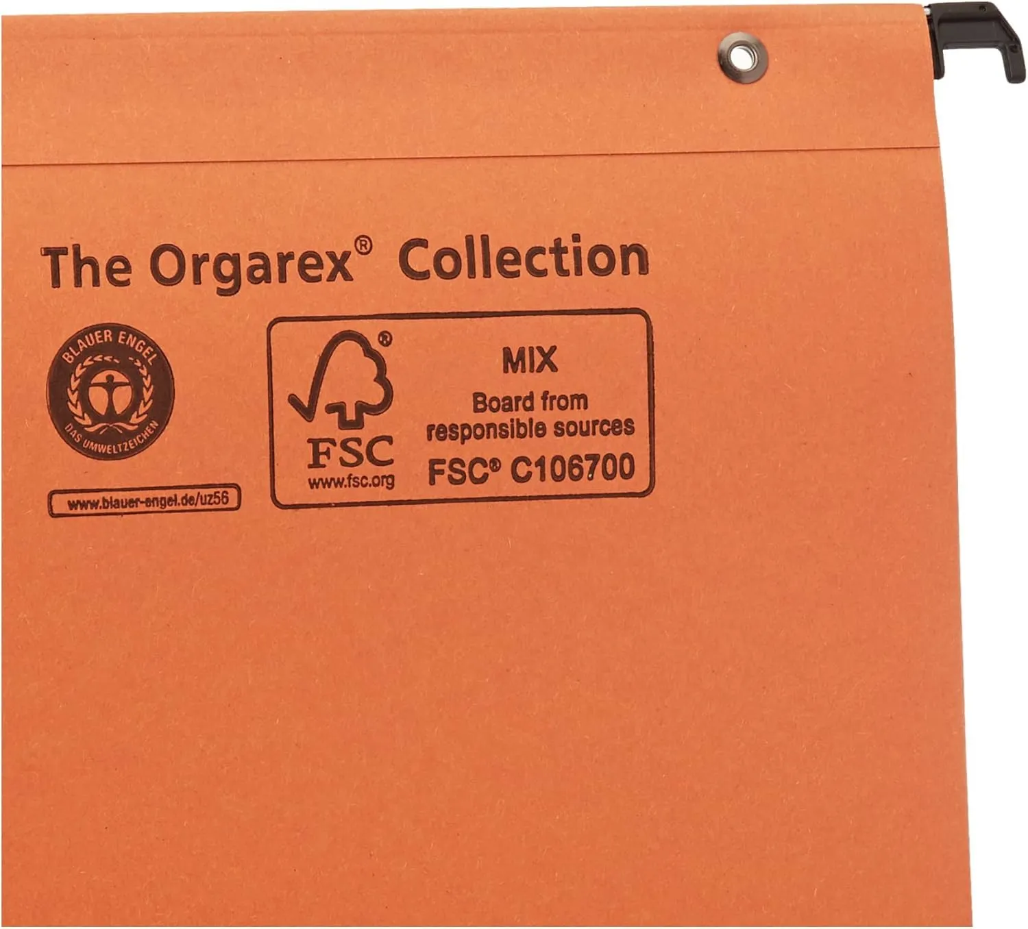 Esselte Orgarex Kori 10202 cartelle sospese A4 25 arancione