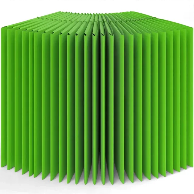 ACROPAQ cartelline elastiche A4 verdi 25 pezzi 3 lembi