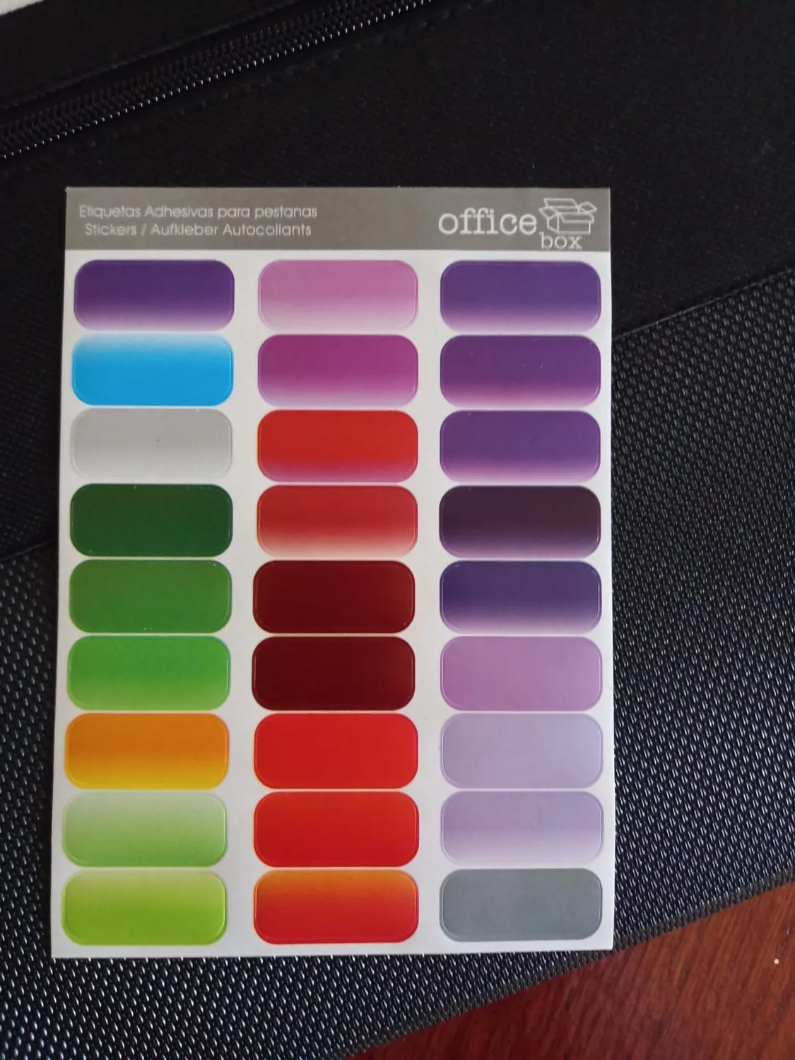 ABClife Cartella Documenti Zip A4 13 Tasche Colorata