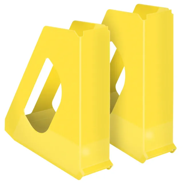 Esselte Europost portariviste giallo set 10 dorso basso