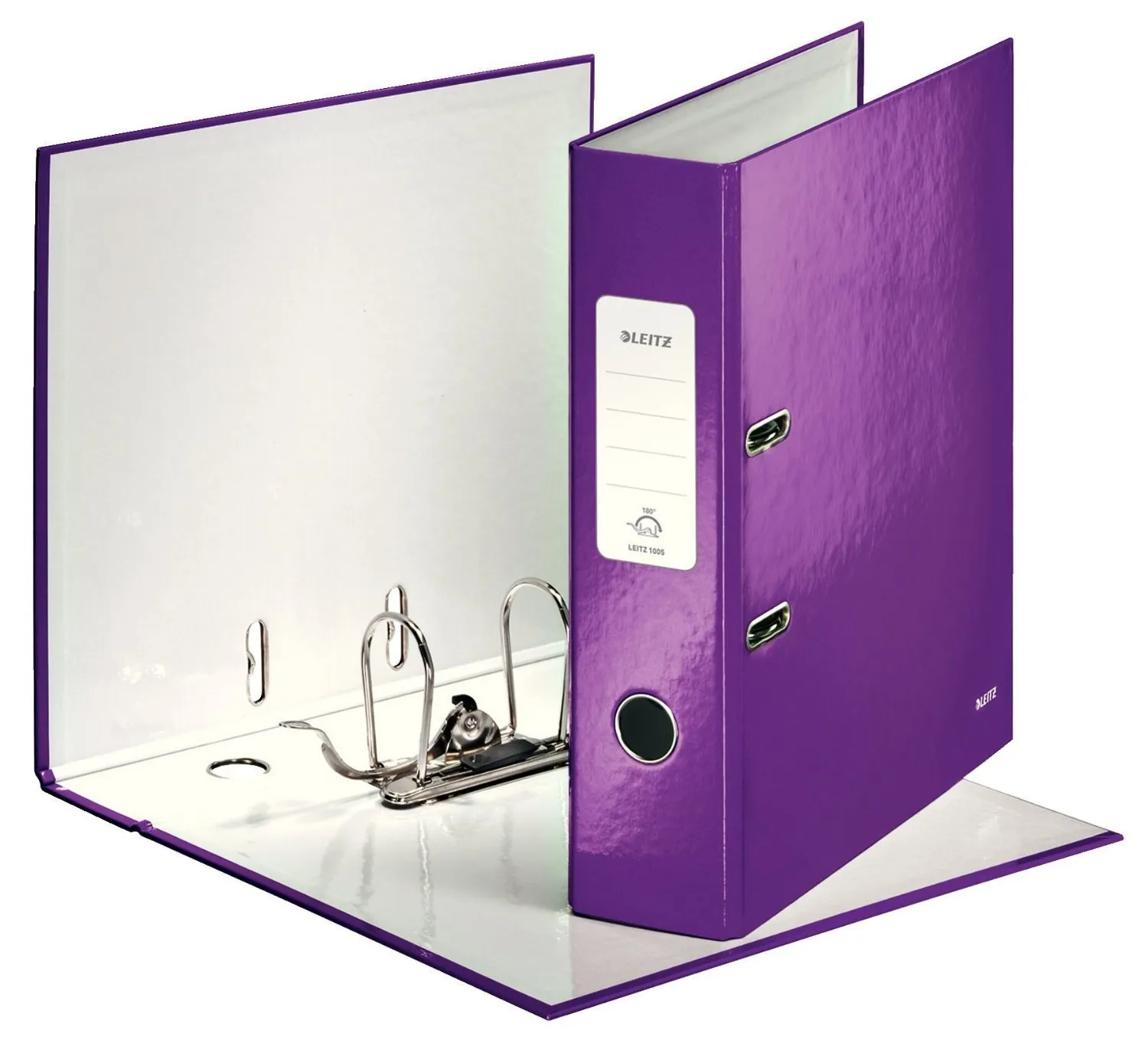 Leitz WOW 10050001 Registratore Leva 80mm Bianco A4