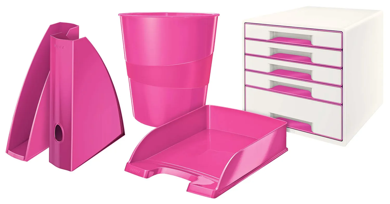 Leitz Ergo WOW Plus 52263023 vaschetta fucsia A4