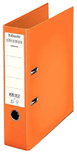Esselte D80 registratore a leva grigio dorso 8 cm
