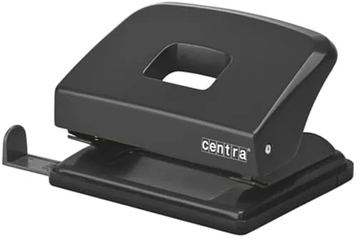 Esselte Centra HP20 perforatore 2 fori 20 fogli nero