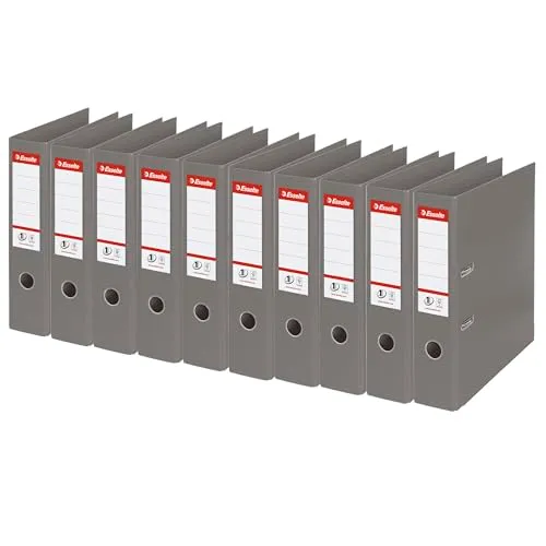 Esselte 811380 raccoglitore leva A4 grigio 500 fogli