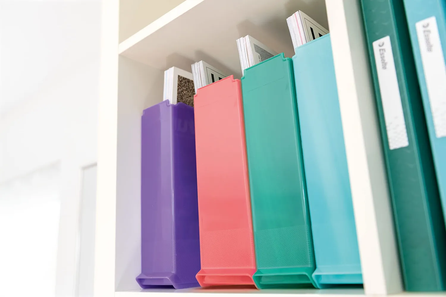 Esselte Colour'Breeze portariviste A4 lavanda 72 mm traslucido