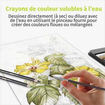 ACROPAQ Matite acquerellabili 72 colori per disegno