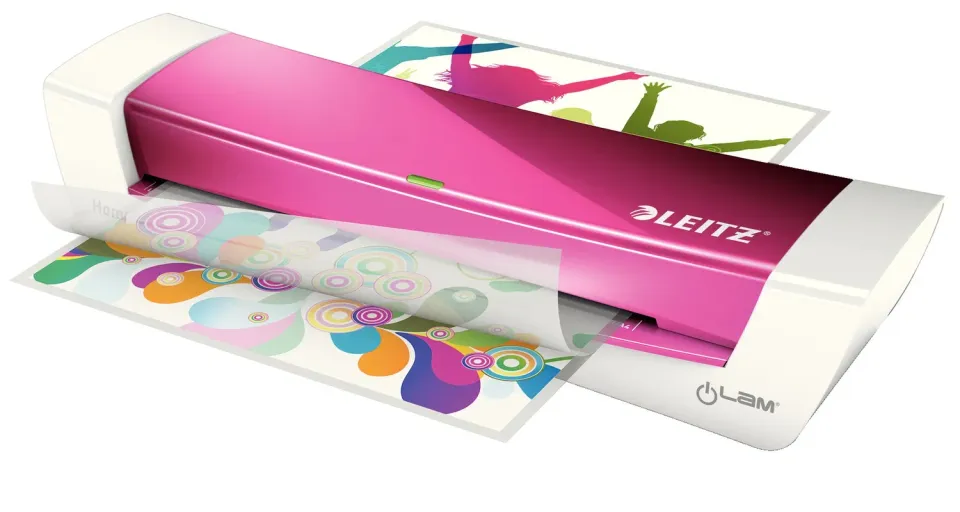 Leitz iLAM 73680023 plastificatrice A4 fucsia 2 rulli